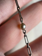 Load image into Gallery viewer, c. 1920s Silver Long Guard Chain