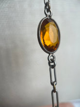 Load image into Gallery viewer, c. 1920s Silver Long Guard Chain
