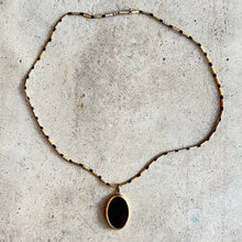 Load image into Gallery viewer, Early 20th c. Enamel Locket Necklace