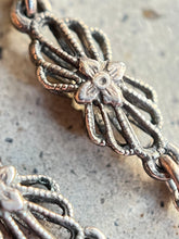 Load image into Gallery viewer, c. 1910s-1920s Sterling Silver Heart Compact Necklace