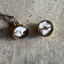 Load image into Gallery viewer, c. 1910s Guilloche Enamel Vinaigrette Necklace