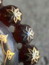 Load image into Gallery viewer, c. 1860s-1880s Pique Tortoise Shell Brooch