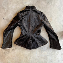 Load image into Gallery viewer, c. 1890s Faux Seal Plush Jacket