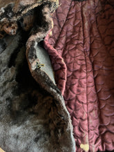 Load image into Gallery viewer, c. 1890s Faux Seal Plush Capelet