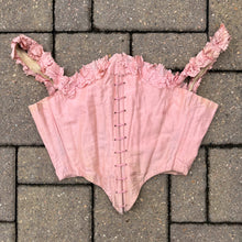 Load image into Gallery viewer, c. 1850s-1860s Pink Swiss Waist