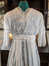 Load image into Gallery viewer, 1910s Floral Whitework Dress