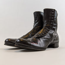 Load image into Gallery viewer, RESERVED — 1910s Black Side Button Boots | Approx Sz 8.5-9