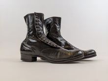 Load image into Gallery viewer, RESERVED — 1910s Black Side Button Boots | Approx Sz 8.5-9