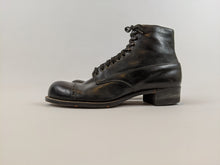 Load image into Gallery viewer, RESERVED | 1910s Black Lace Up Boots | Approx Sz 7.5-8