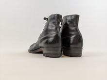 Load image into Gallery viewer, RESERVED | 1910s Black Lace Up Boots | Approx Sz 7.5-8