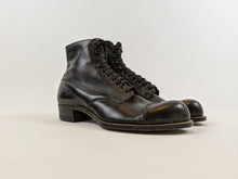 Load image into Gallery viewer, RESERVED | 1910s Black Lace Up Boots | Approx Sz 7.5-8