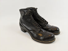 Load image into Gallery viewer, RESERVED | 1910s Black Lace Up Boots | Approx Sz 7.5-8