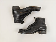 Load image into Gallery viewer, RESERVED | 1910s Black Lace Up Boots | Approx Sz 7.5-8