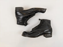 Load image into Gallery viewer, RESERVED | 1910s Black Lace Up Boots | Approx Sz 7.5-8