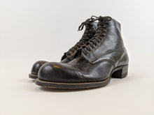 Load image into Gallery viewer, RESERVED | 1910s Black Lace Up Boots | Approx Sz 7.5-8