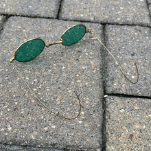 Load image into Gallery viewer, c. 1890s-1900s Green Tinted Sunglasses
