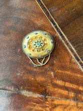 Load image into Gallery viewer, c. 1870s Prince of Wales Hair Brooch