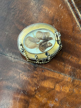 Load image into Gallery viewer, c. 1870s Prince of Wales Hair Brooch