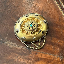 Load image into Gallery viewer, c. 1870s Prince of Wales Hair Brooch