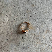 Load image into Gallery viewer, c. 1890s-1900s 12k Gold Sapphire Pearl Ring