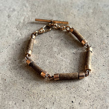 Load image into Gallery viewer, 19th c. Hairwork Pocket Watch Chain or Bracelet