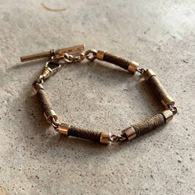 Load image into Gallery viewer, 19th c. Hairwork Pocket Watch Chain or Bracelet