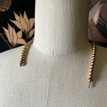 Load image into Gallery viewer, c. Late 19th c. - Early 20th c. Gold Filled Bead Choker