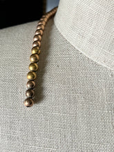 Load image into Gallery viewer, c. Late 19th c. - Early 20th c. Gold Filled Bead Choker