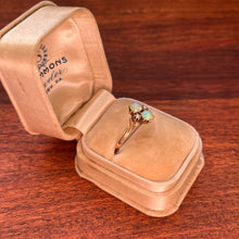 Load image into Gallery viewer, c. 1900s 14k Gold Opal + Seed Pearl Ring
