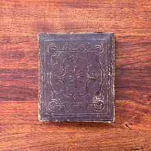 Load image into Gallery viewer, c. 1840s Oil Painting Portrait in Leather Case