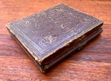 Load image into Gallery viewer, c. 1840s Oil Painting Portrait in Leather Case