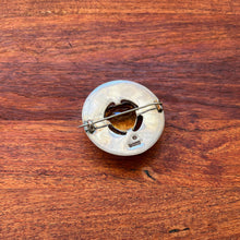 Load image into Gallery viewer, 1948 Sterling Silver Scottish Citrine Heart Brooch