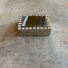 Load image into Gallery viewer, 19th c. Striped Agate + Rock Crystal Box