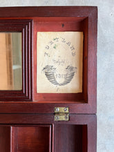 Load image into Gallery viewer, 1810s Wooden Jewelry Box with Mirror + Key