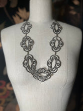 Load image into Gallery viewer, Late 19th-Early 20th c. Cut Steel Necklace