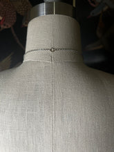 Load image into Gallery viewer, Art Deco Silver Guilloche Enamel Bottle Necklace