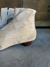 Load image into Gallery viewer, c. 1840s-1860s Moire Silk Side Lacing Boots