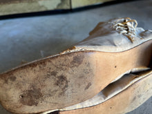 Load image into Gallery viewer, c. 1840s-1860s Moire Silk Side Lacing Boots