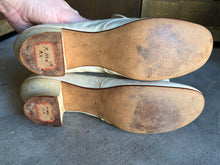 Load image into Gallery viewer, c. 1870s White Leather Slippers