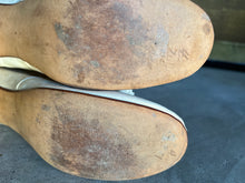 Load image into Gallery viewer, c. 1870s White Leather Slippers