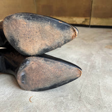 Load image into Gallery viewer, c. Late 1910s-1920s Black Lace Up Boots | Approx Sz 6.5-7