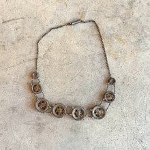 Load image into Gallery viewer, 19th c. Cut Steel Choker Necklace