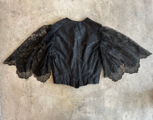 Load image into Gallery viewer, c. 1890s Black Lace Bodice