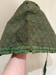 Mid-19th c. Quilted Hood / Bonnet