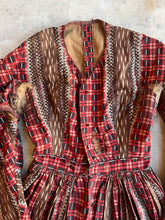 Load image into Gallery viewer, c. 1850s-1860s Wool Challis Dress