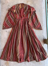 Load image into Gallery viewer, c. 1850s-1860s Wool Challis Dress