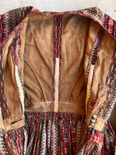 Load image into Gallery viewer, c. 1850s-1860s Wool Challis Dress