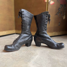 Load image into Gallery viewer, c. 1910s Side Button + Lace Up Boots | Study or Display
