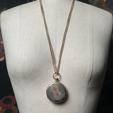 Load image into Gallery viewer, 19th c. 9k Gold Faux Montre 4-Photo Locket