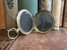 Load image into Gallery viewer, 19th c. 9k Gold Faux Montre 4-Photo Locket